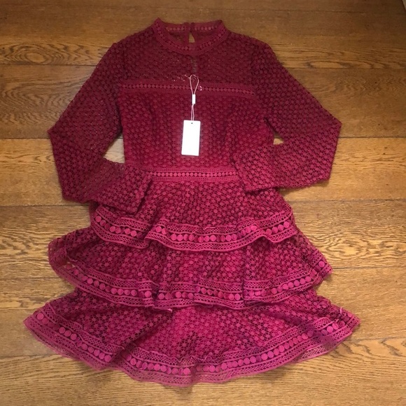 NWT Two Sisters Australia Victorian Tiered Dress 6